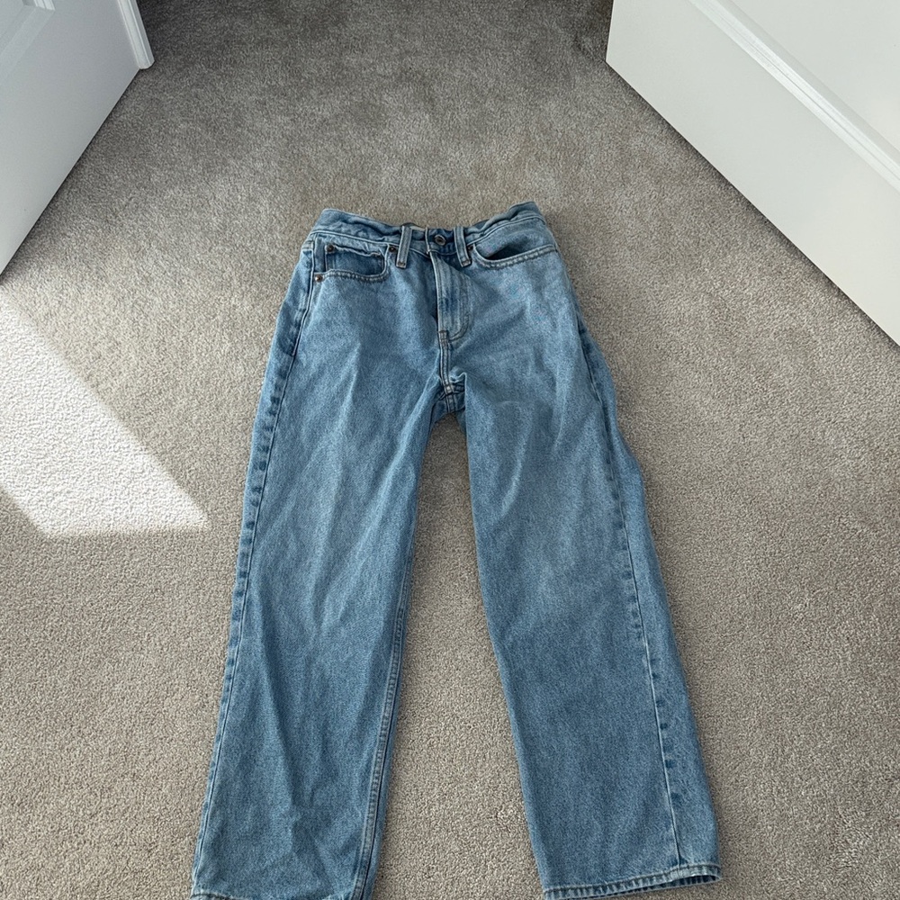 Abercrombie & Fitch High Rise Blue Jeans
